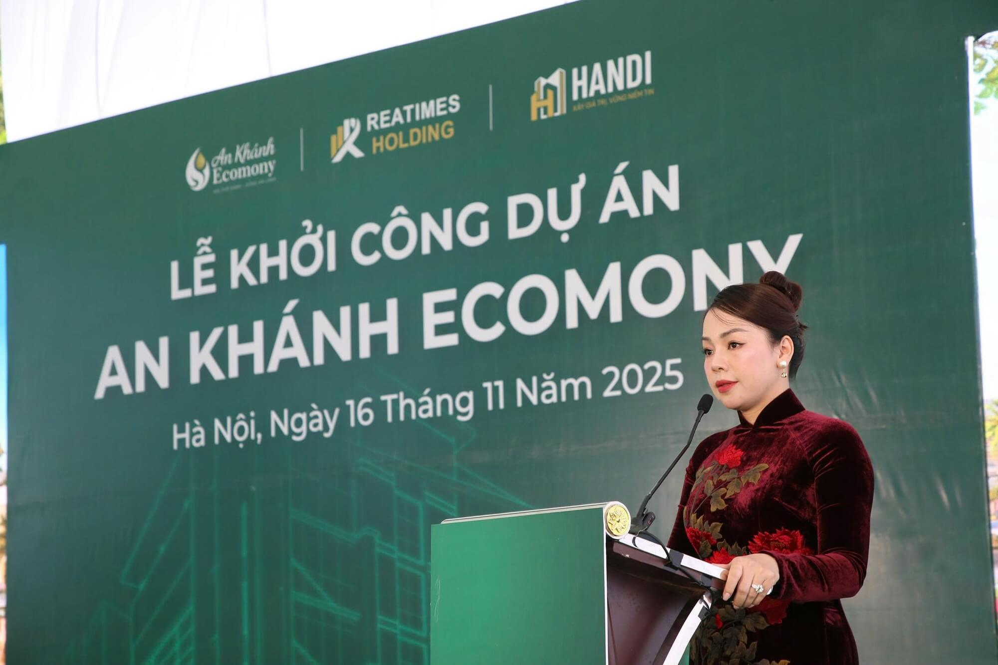 Lễ khởi công dự án An Khánh Ecomony tại xã Sơn Đồng, Hà Nội