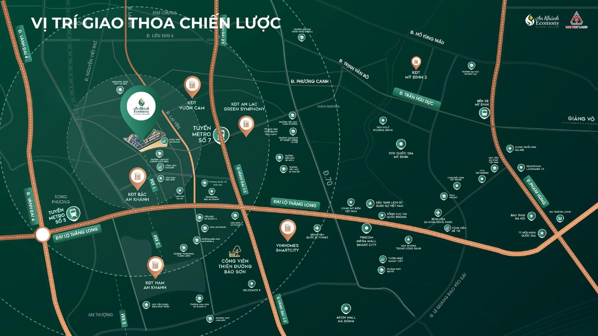 Vị trí dự án An Khánh Ecomony